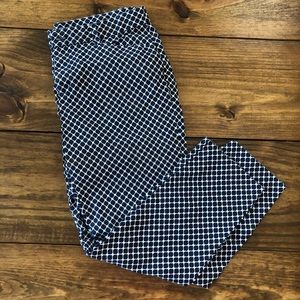 Geometric Print Pants